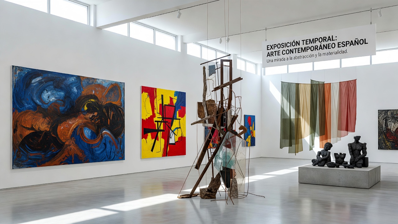 Exposición de arte contemporáneo
